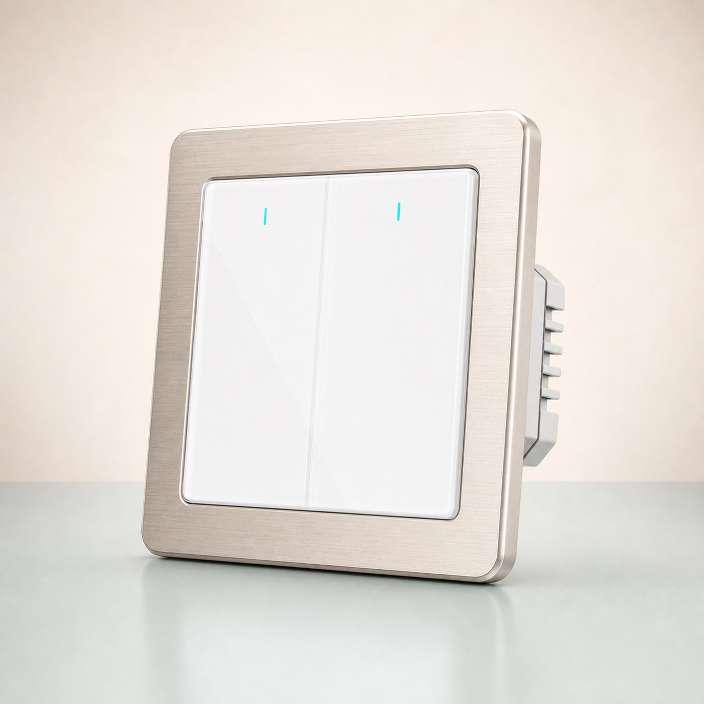 Metal Frame Smart Switch 2-Gang product image