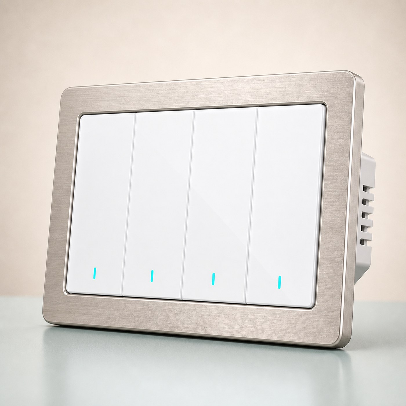 Metal Frame Smart Switch 4-Gang product image