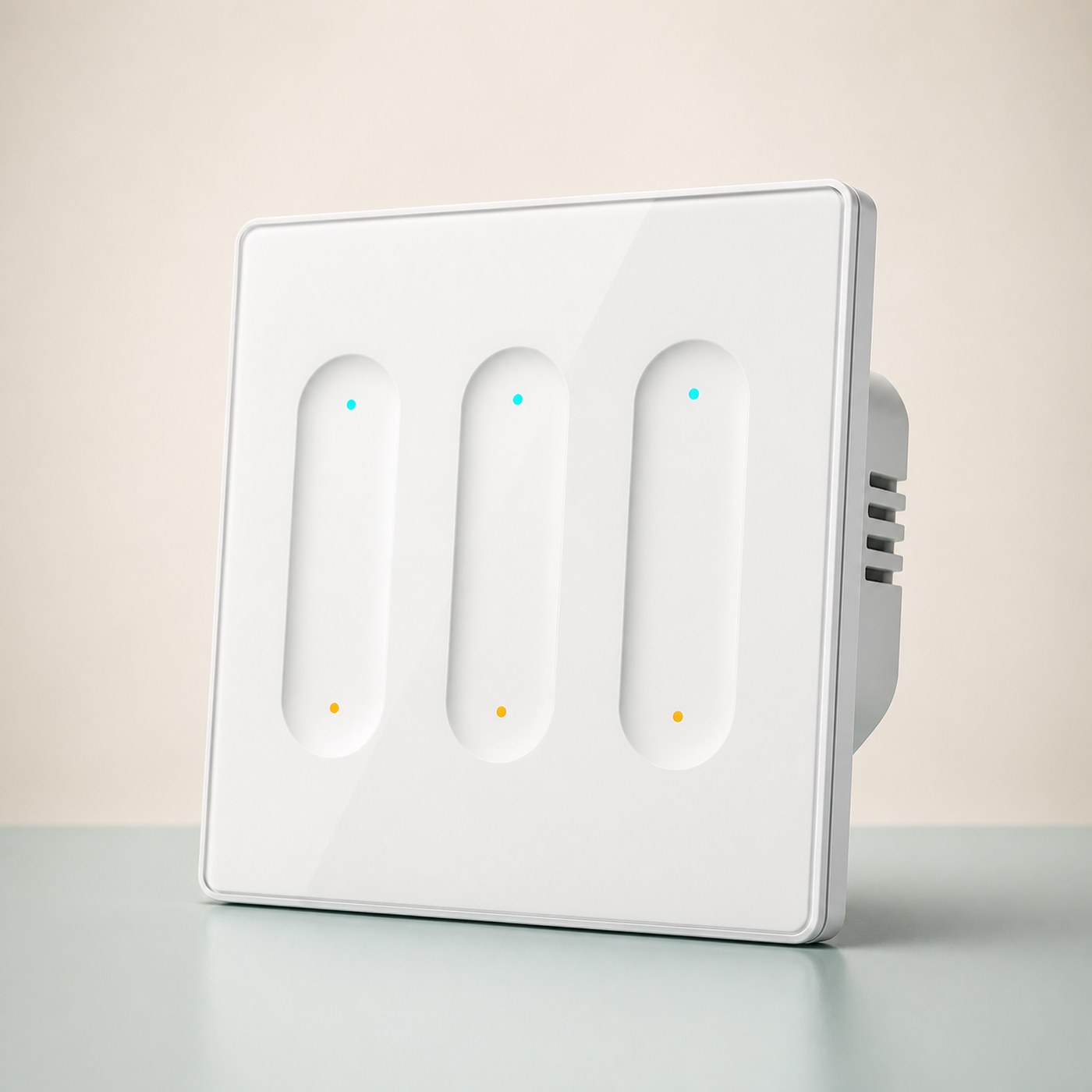 Concave Smart Light Switch 3-Gang product image