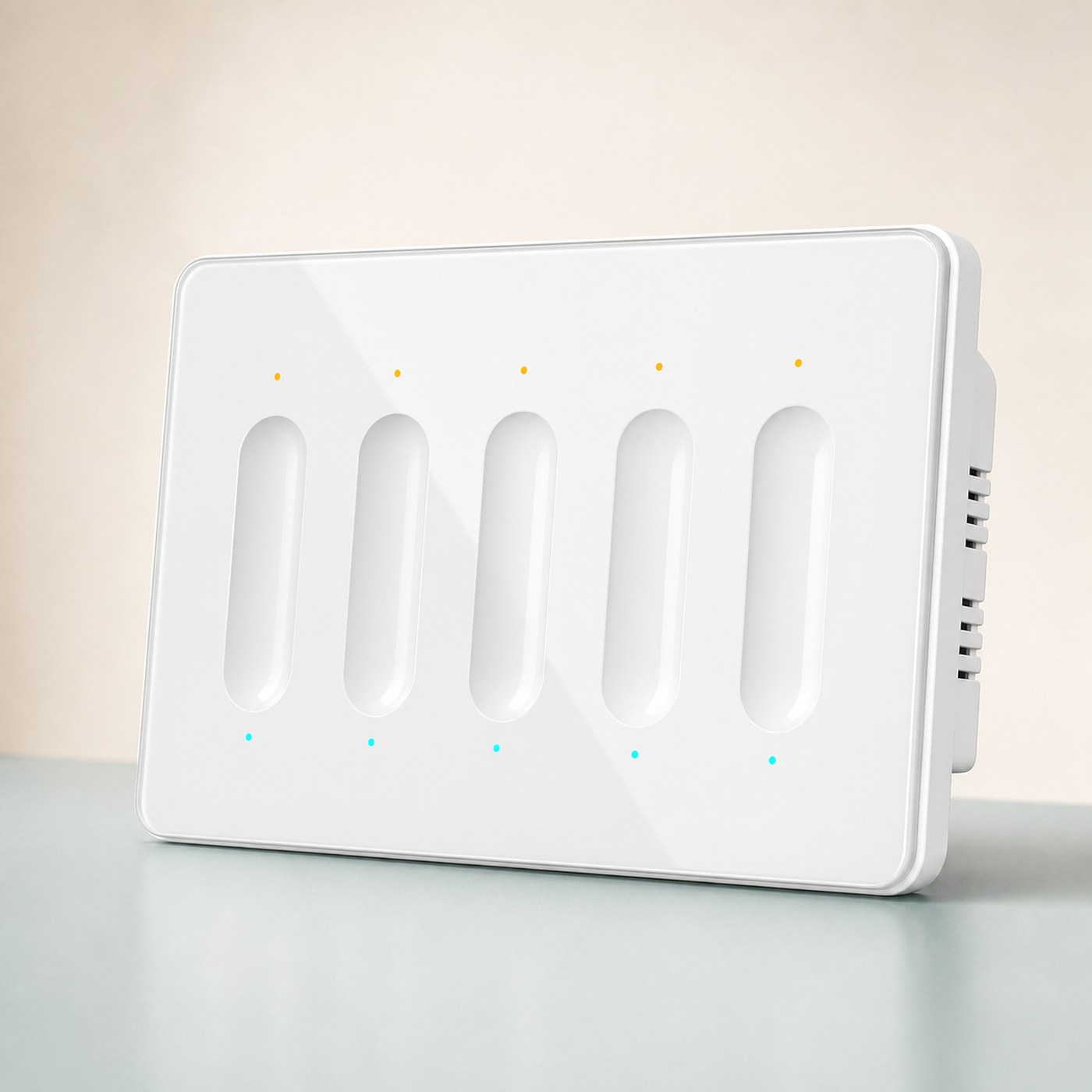 Concave Smart Light Switch 5-Gang product image