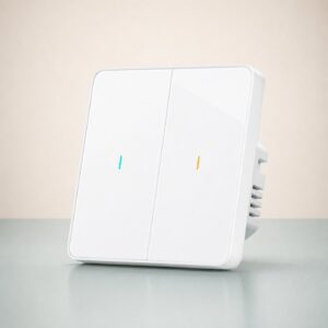 Smart Light Switch 2-Gang smart home product image for Home Sense